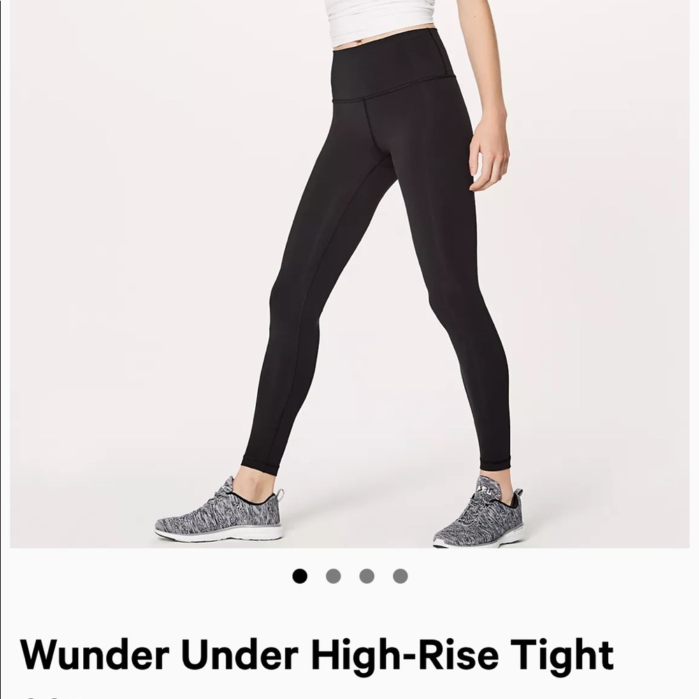 Lululemon wunder under high rise tight 28”